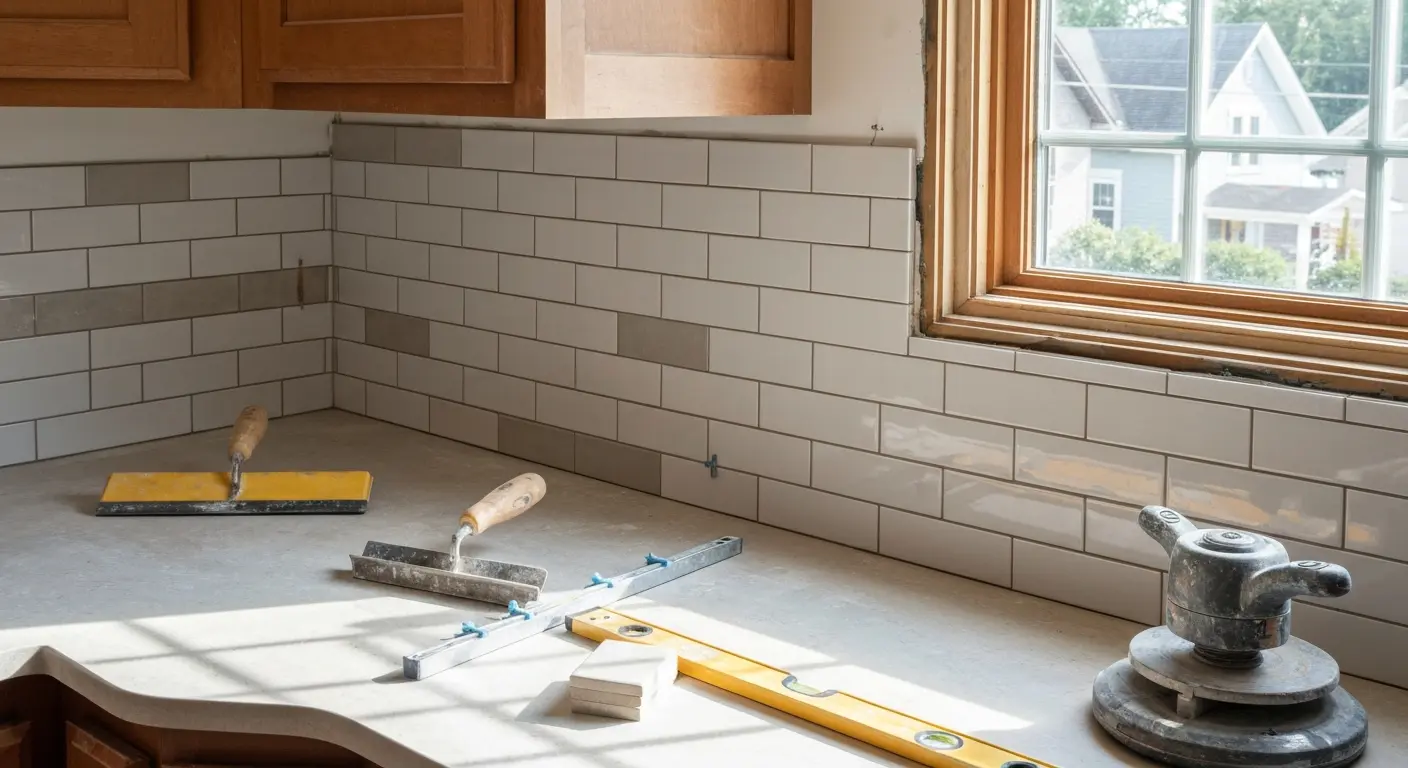 Kitchen backsplash