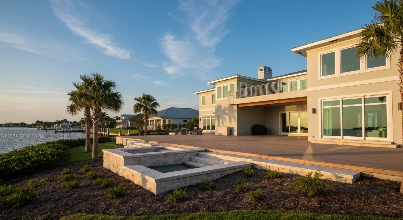 Custom home in Clearwater