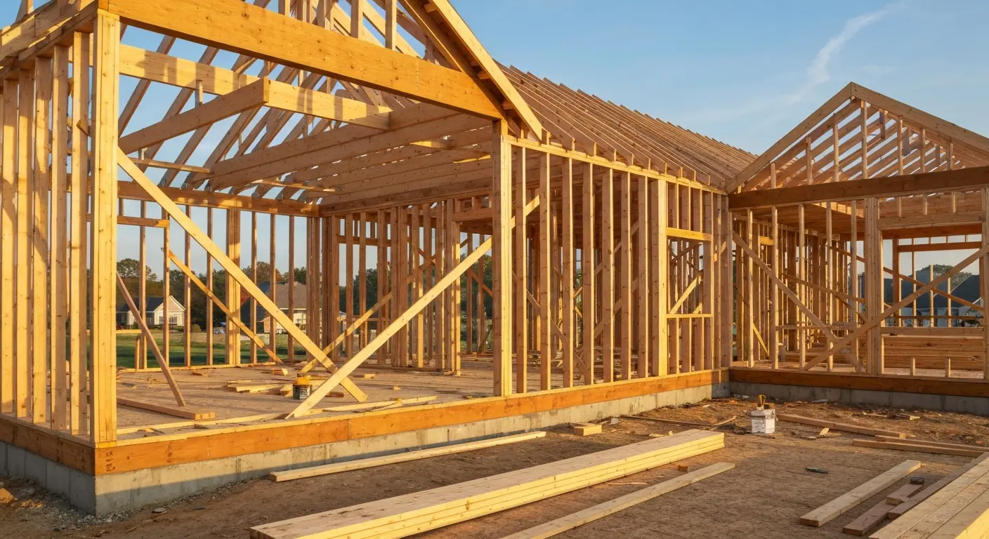 New custom home construction in Spring Hill