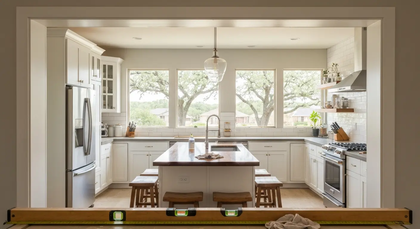 Modern kitchen remodel