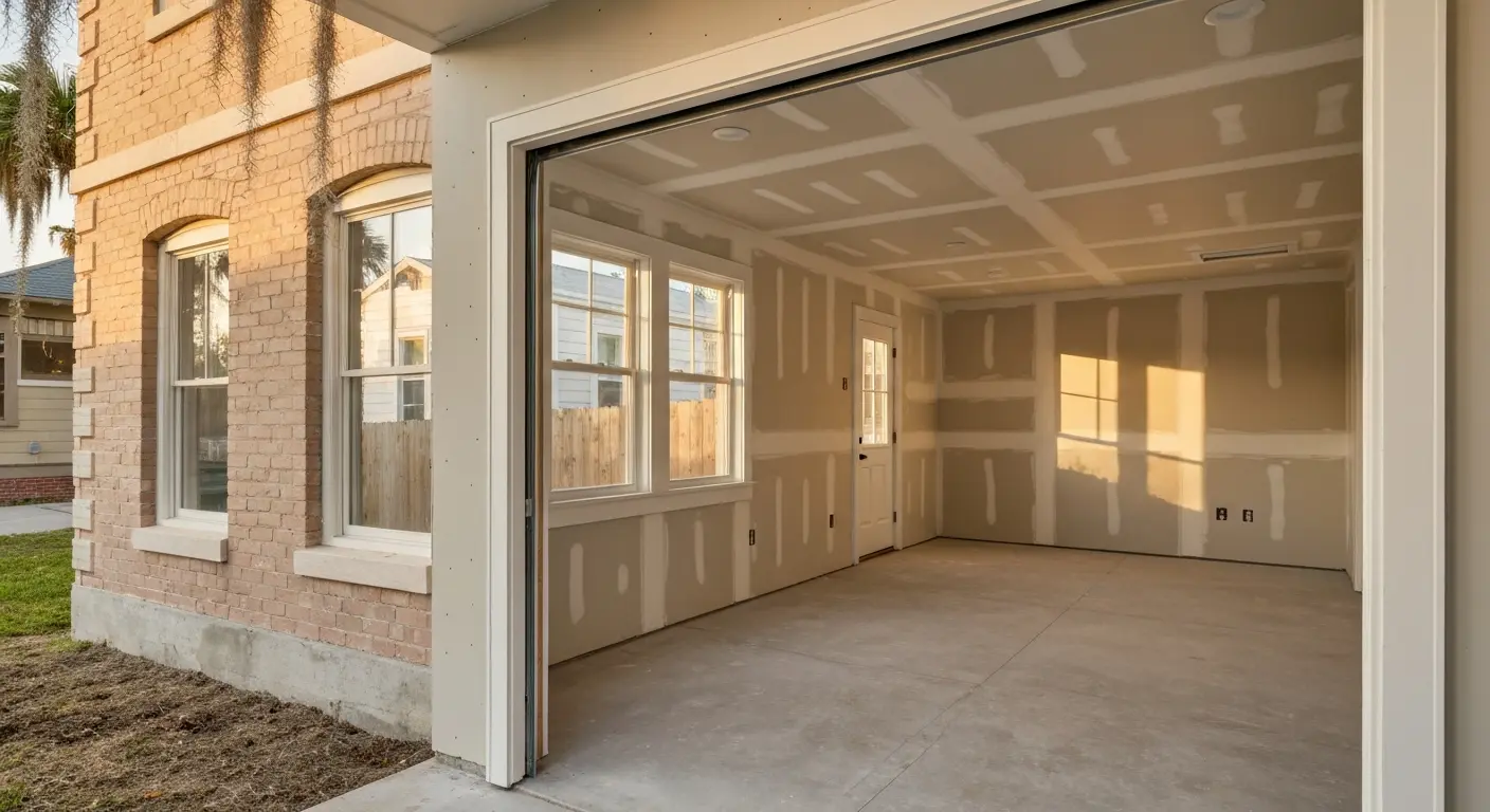 Garage conversion ADU project