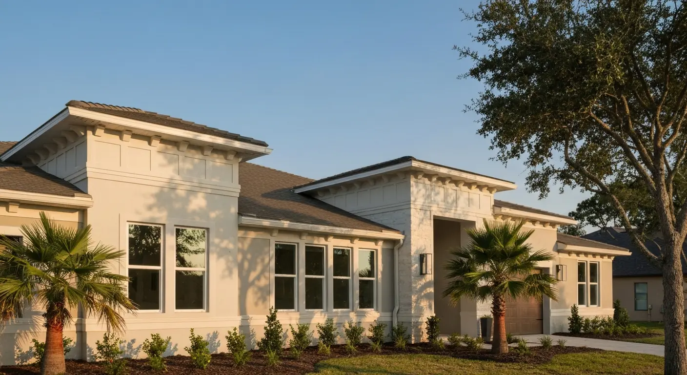 Custom home build in Carrollwood