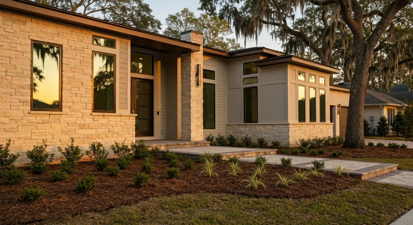 Custom home construction