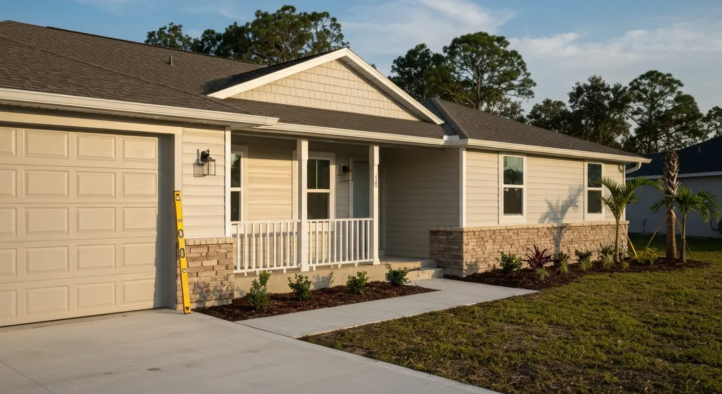 Custom home in Trinity