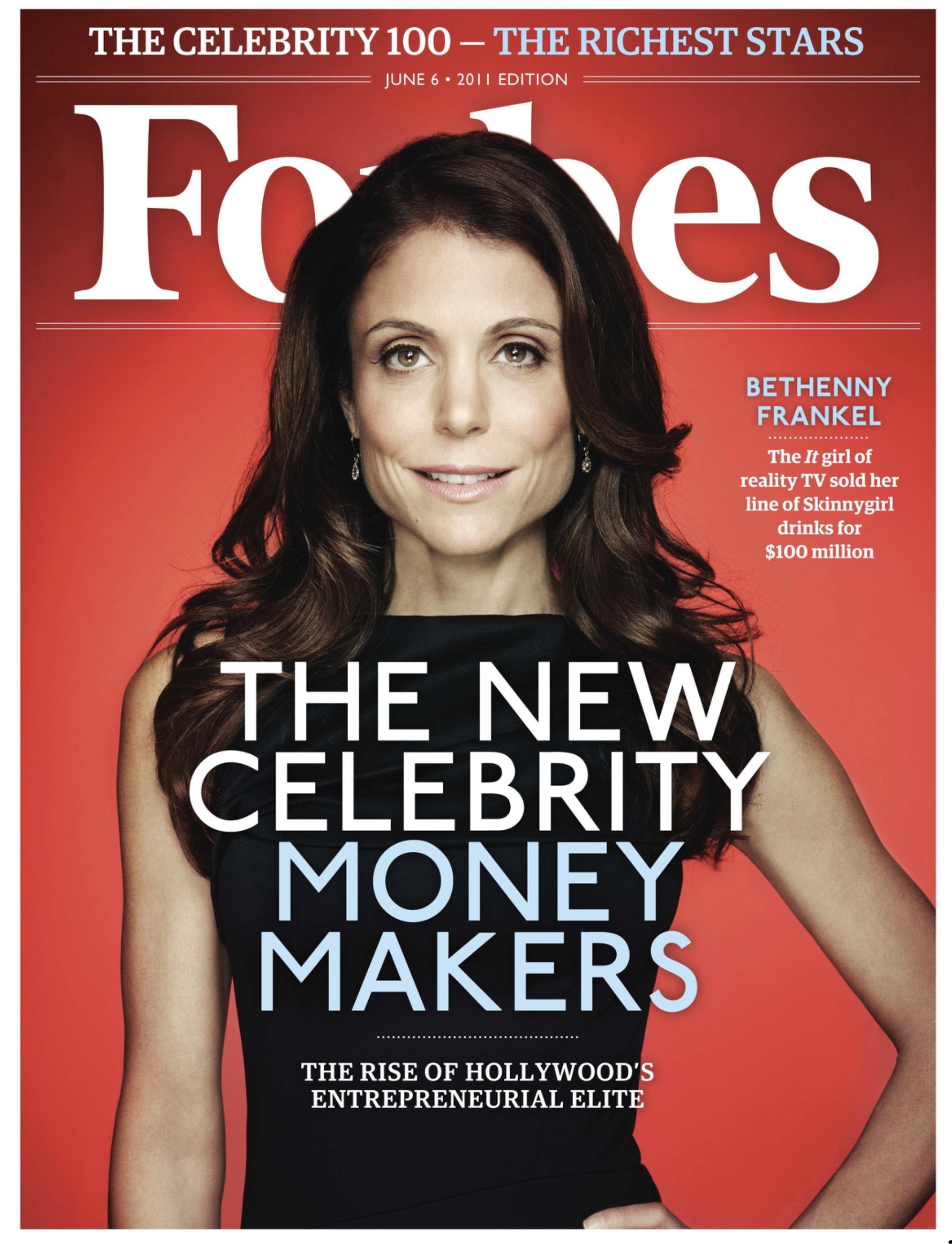 Forbes June 6 2011 Celebrity 100 magazine cover