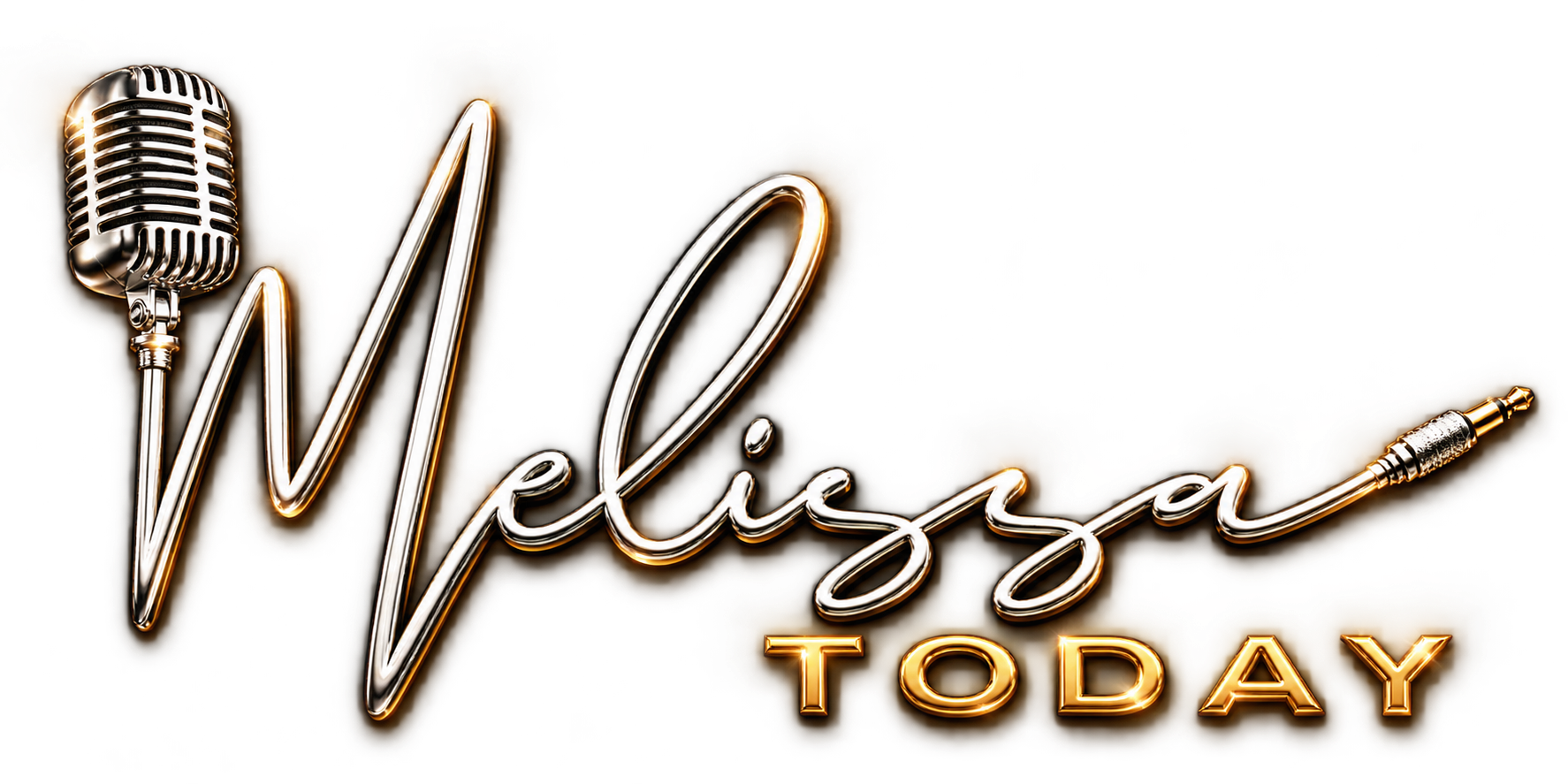 Melissa Today platinum microphone logo