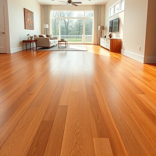 Wooden flooring installation in Anderson Mill TX showcases rich tones, clean lines, and a bright, inviting atmosphere.