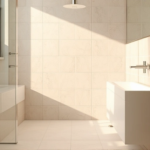 Detailed close-up of flawless grout repair in a modern bathroom highlighting smooth texture and uniform color.