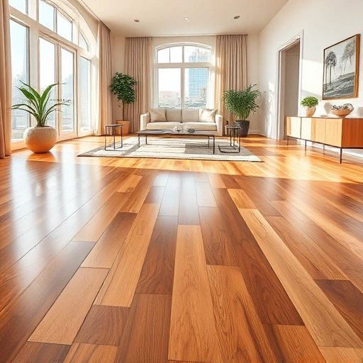 Elegant living room in Georgetown with rich hardwood flooring, modern furniture, and stylish decor enhancing ambiance.