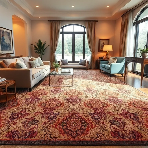 Plush carpet installation in a stylish Lago Vista living room with elegant decor, natural light, and inviting ambiance.