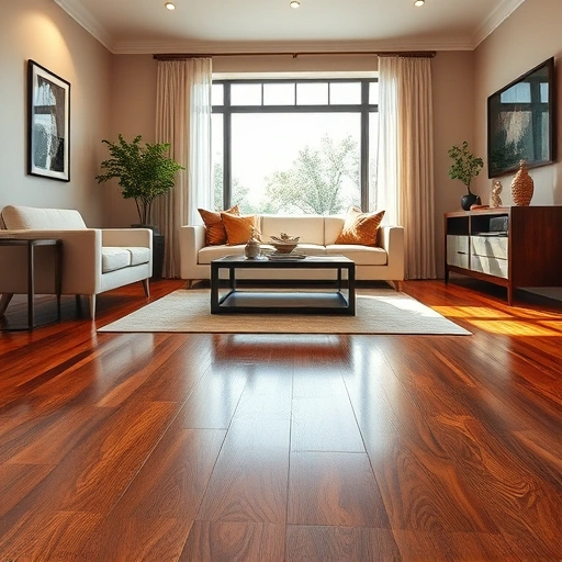 Perfectly installed hardwood flooring in a warm Wells Branch TX space with elegant furnishings and natural light.