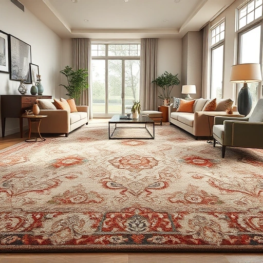 Completed carpet installation in a West Lake Hills living room with elegant decor, rich textures, and natural light.