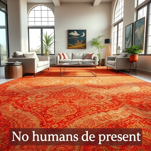 Completed carpet installation in Hornsby Bend TX features rich textures and vibrant colors in an elegant room design.
