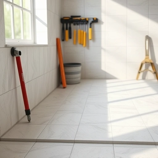 Tile Backer Board Replacement in Round Rock showcasing seamless edges, precise cuts, and a smooth leveled surface.