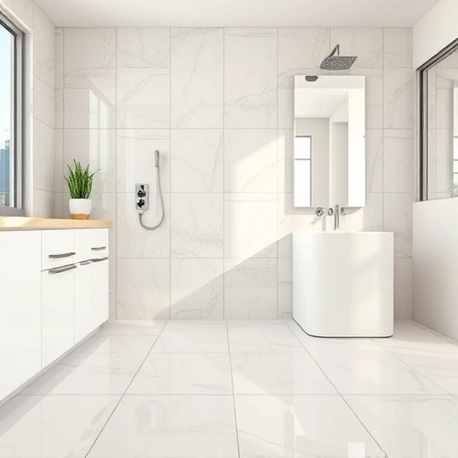 Close-up of pristine grout repair in Round Rock, showcasing smooth lines in contemporary tile setting.