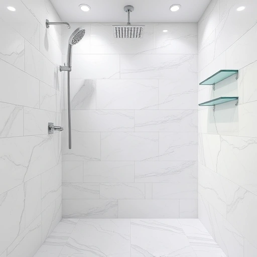 Completed shower waterproofing installation in Round Rock featuring pristine tiles, sleek surfaces, and elegant fixtures.