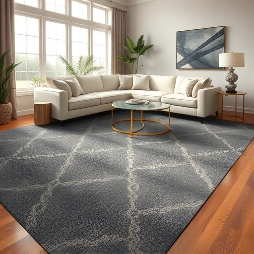 Luxurious living room in Wells Branch TX featuring deep charcoal gray carpet, elegant furniture, and ambient lighting.