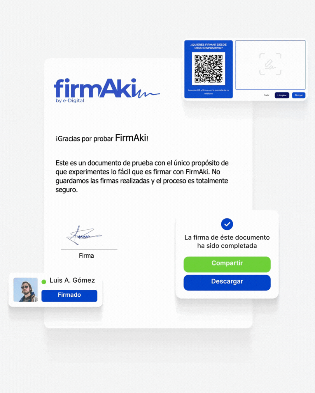 firmAki firma por WhatsApp