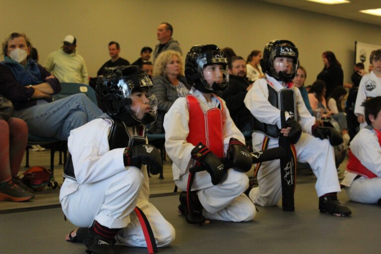 Student showing focus