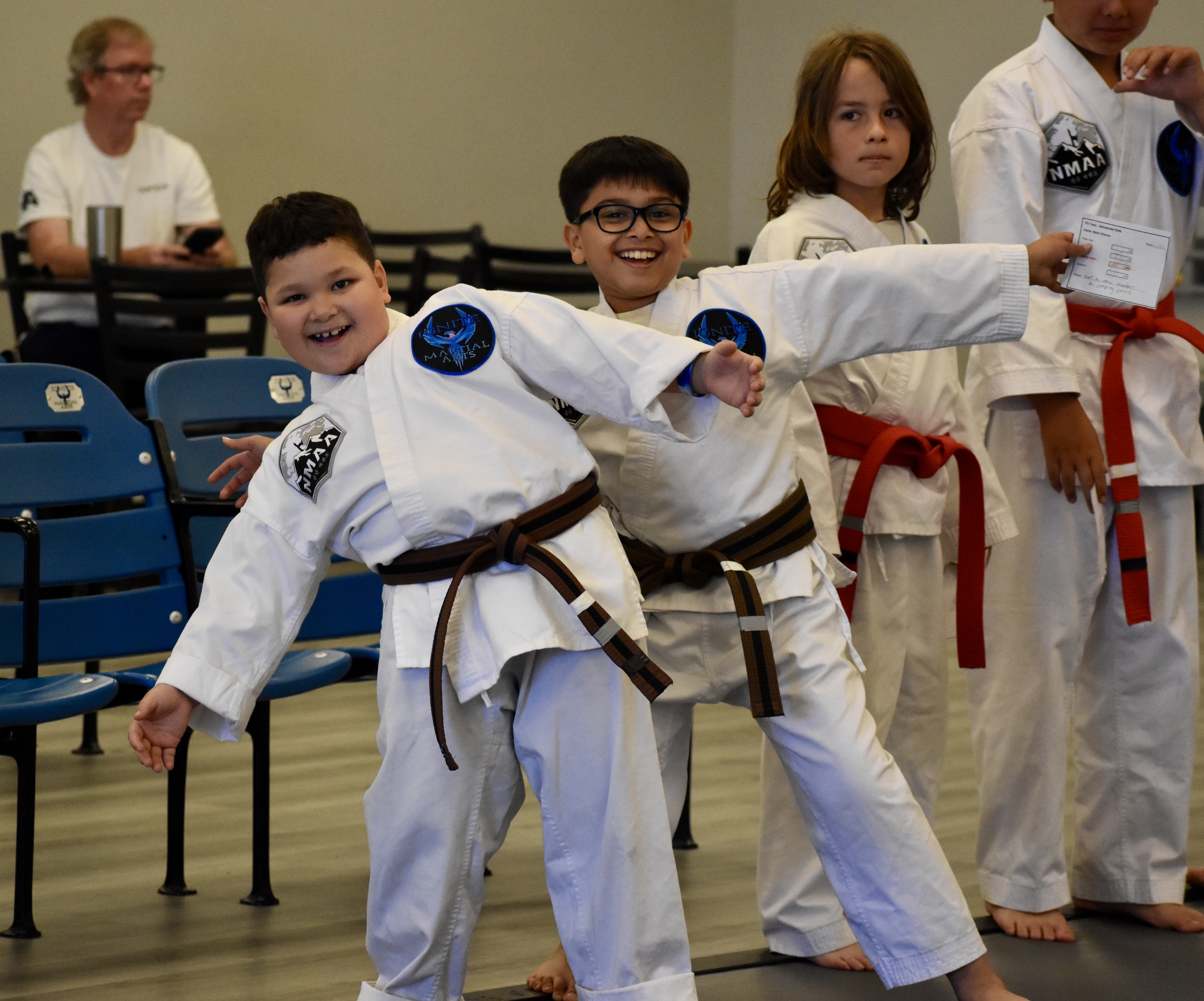 Kids having fun
