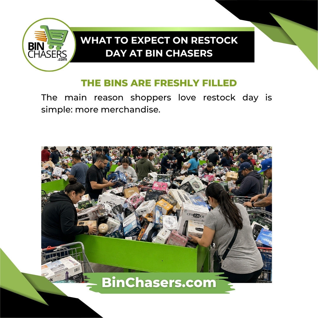 What to Expect on Restock Day at Bin Chasers 02