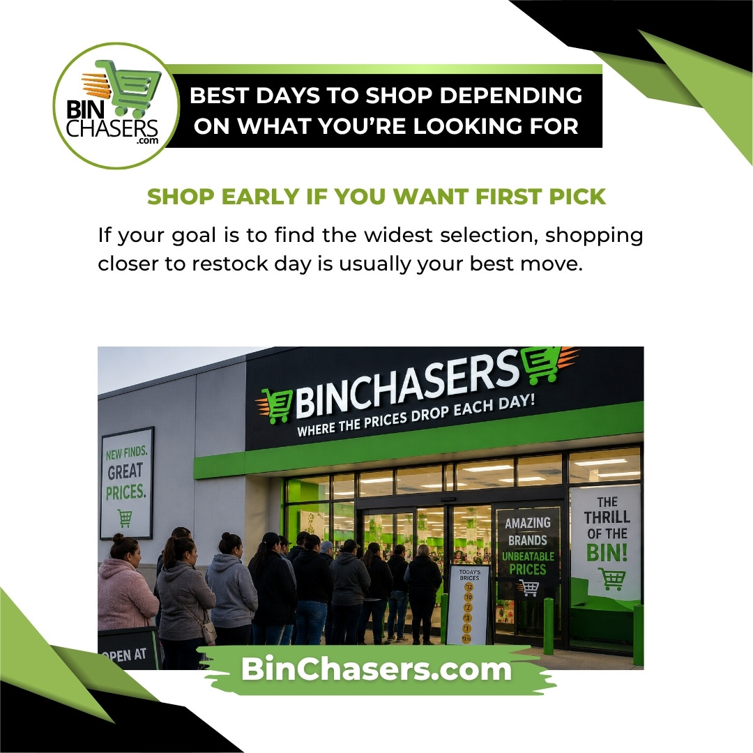 Best Days to Shop Depending on What You’re Looking For 01