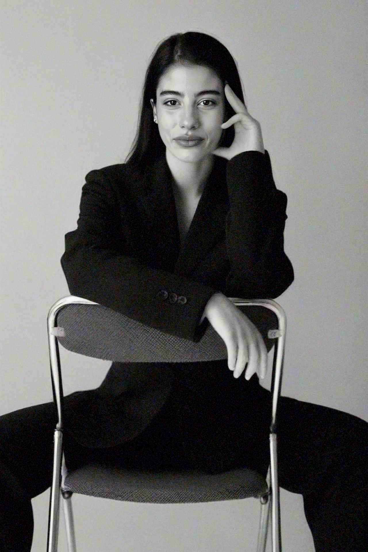 Pamela Mikhael seated portrait