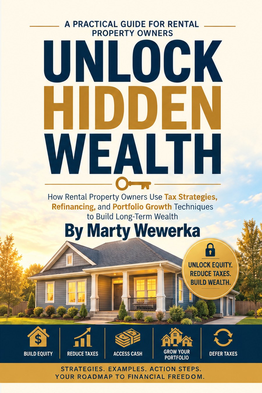 Front cover of Unlock Hidden Wealth by Marty Wewerka