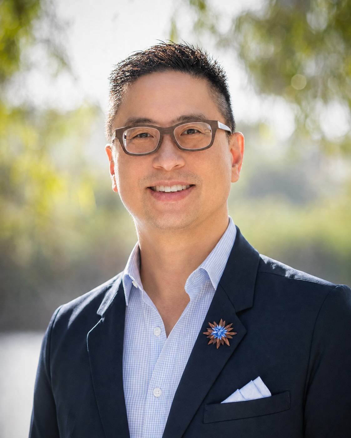 Dr. Gene Liu, pediatric ENT specialist providing awake, in-office ear tube care in Los Angeles.