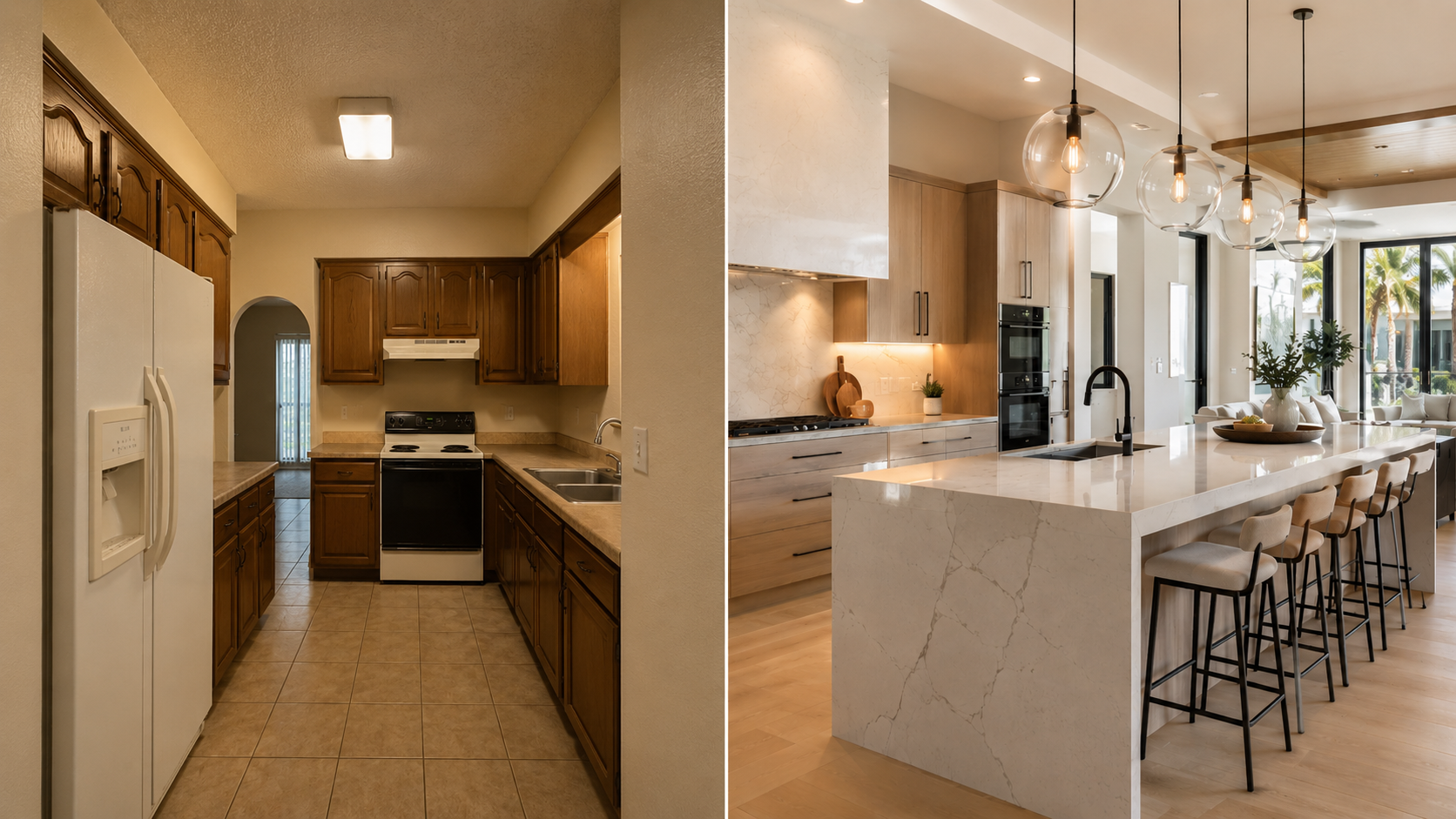 Before & After: The Kitchen of Your Dreams Before & After: The Kitchen of Your Dreams