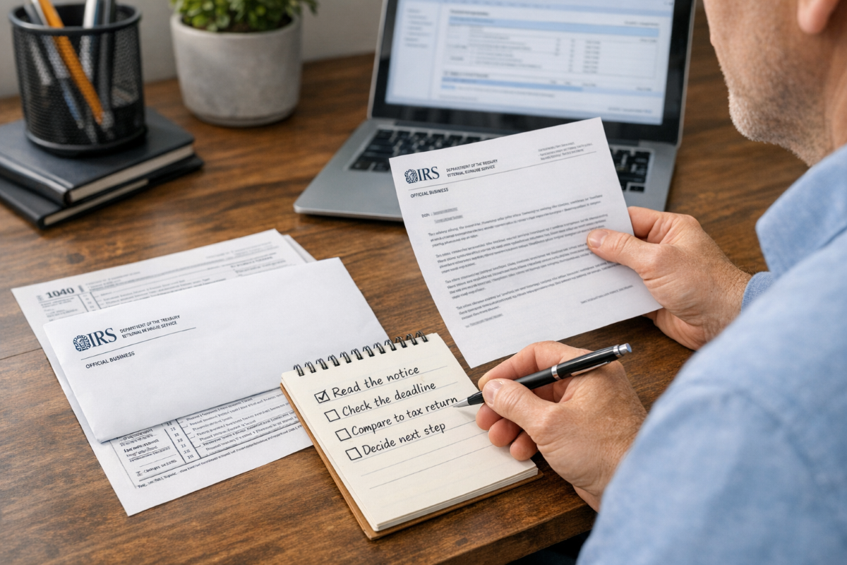 What Should I Do Immediately After Receiving an IRS Notice? What Should I Do Immediately After Receiving an IRS Notice?