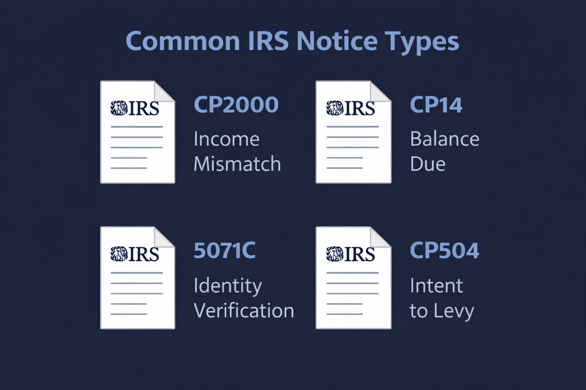 What Are the Most Common IRS Letters?