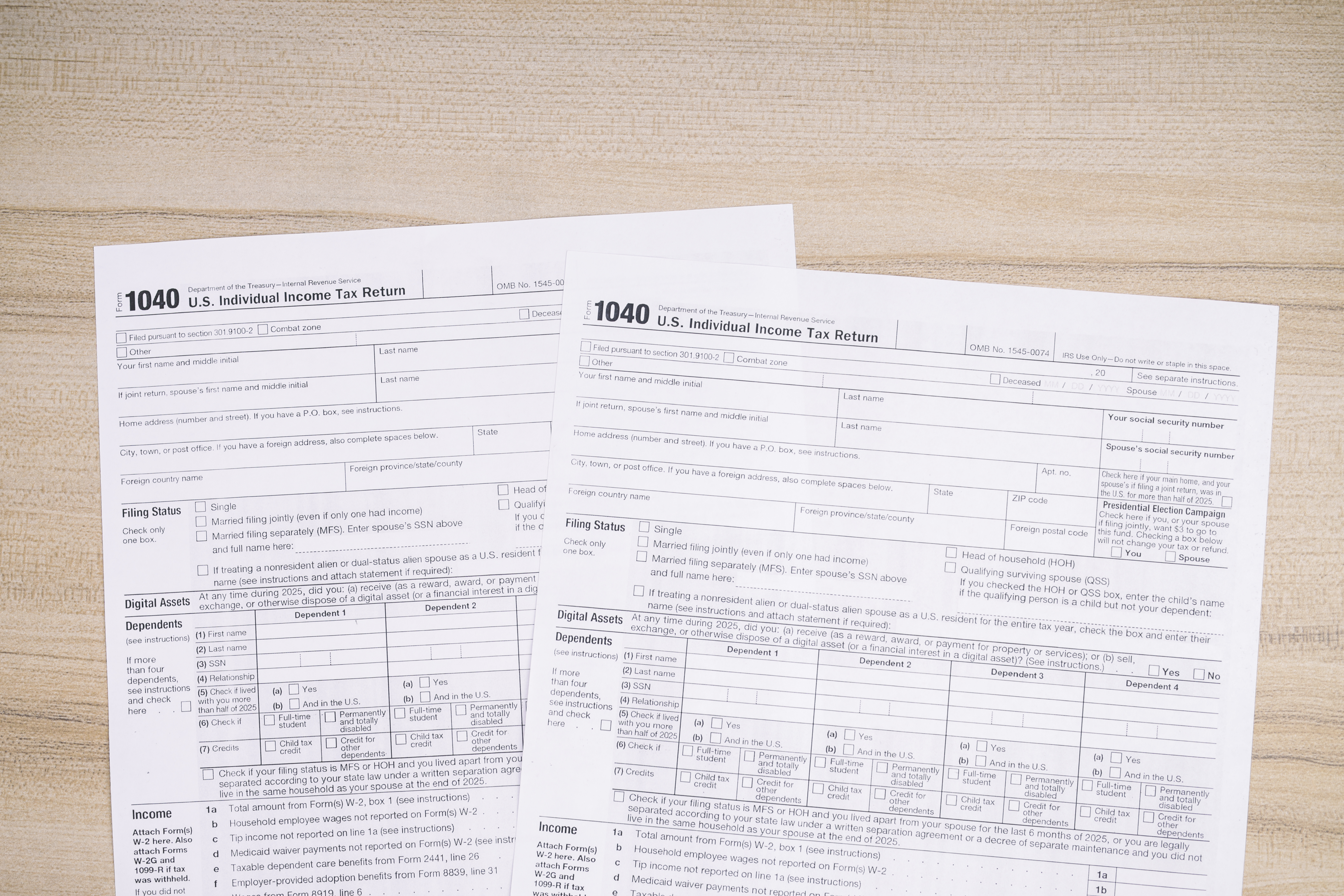 1040 Forms