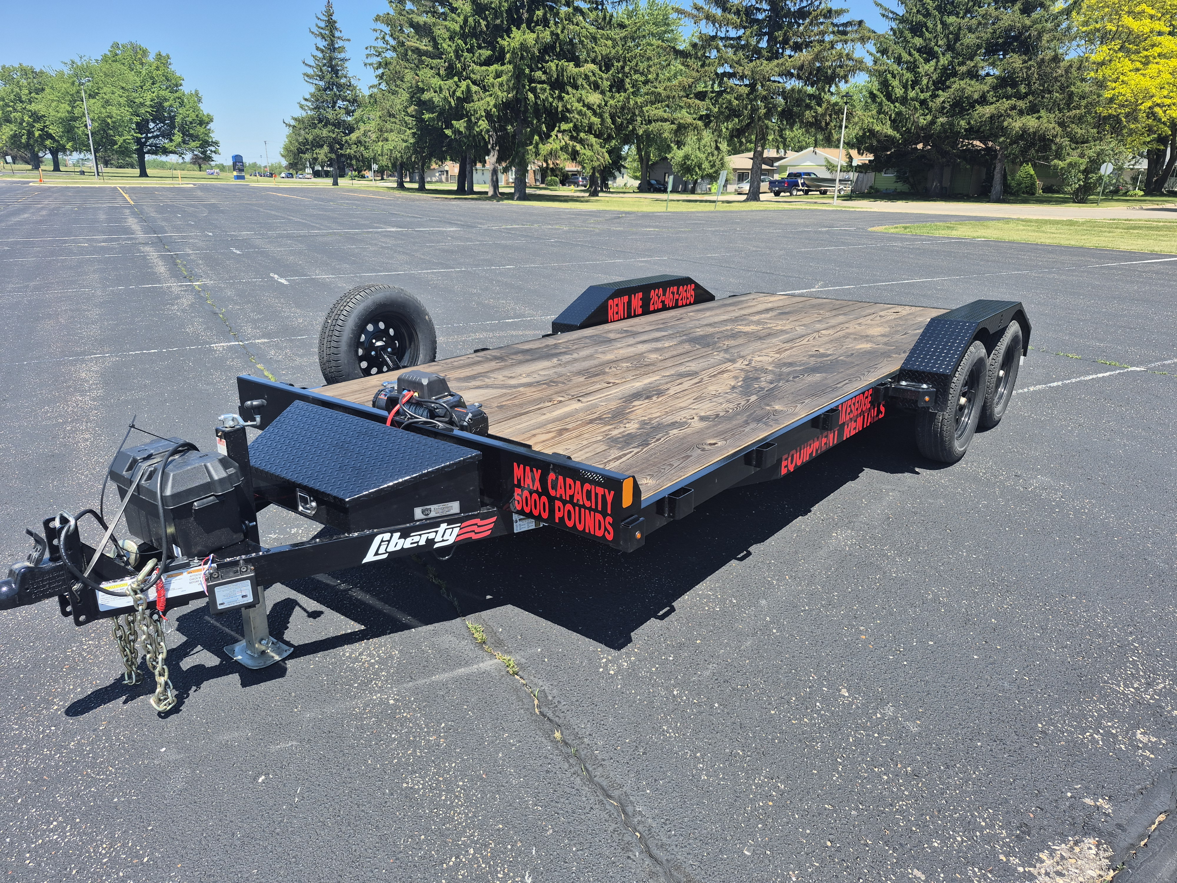 18' Car Hauler Trailer