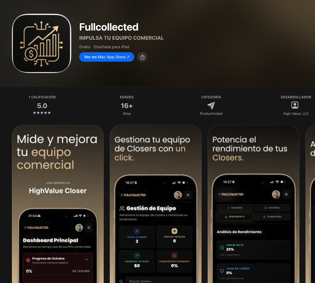 Fullcollected App
