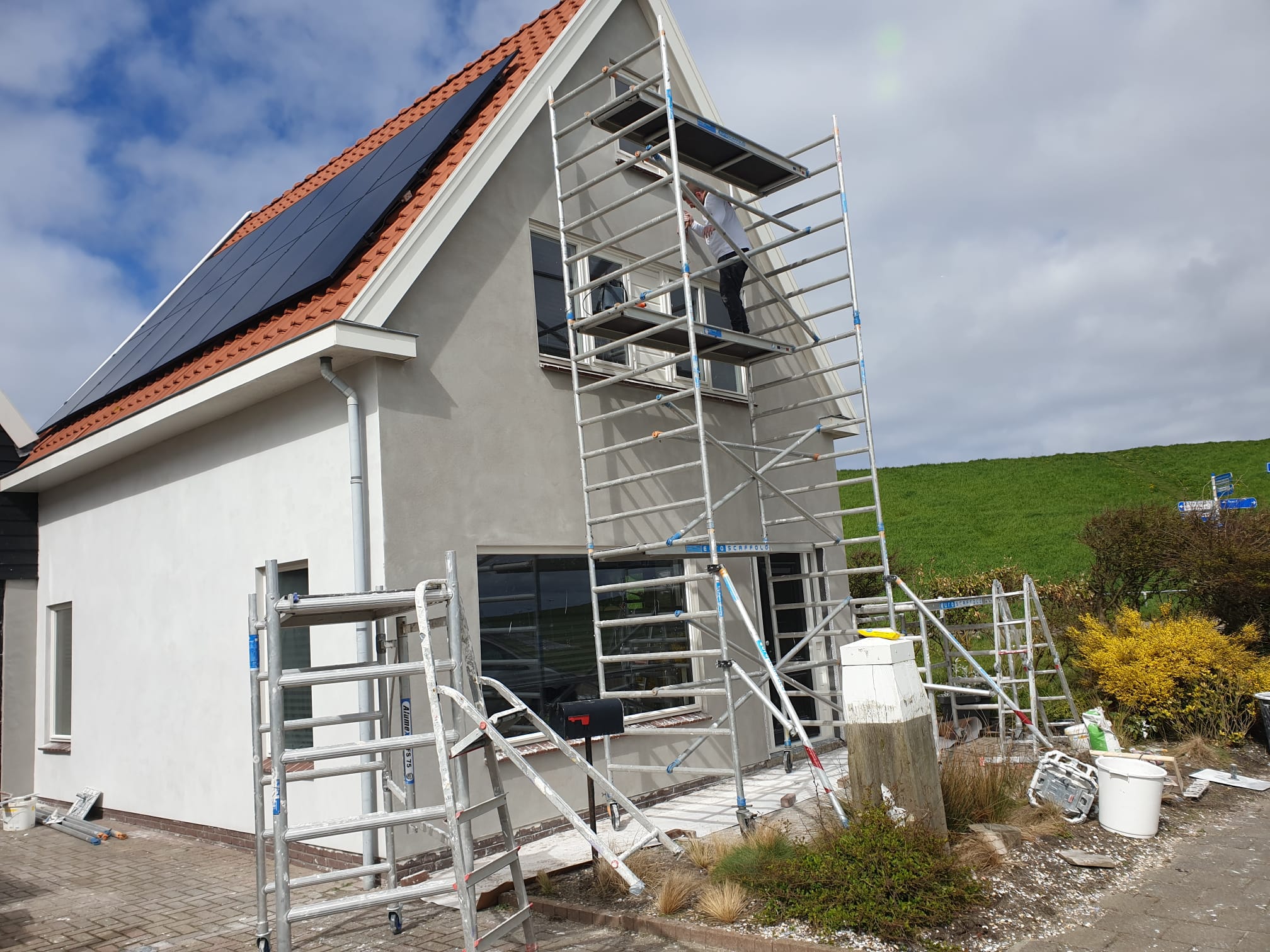 Gevelrenovatie Afbouwbedrijf De Groot