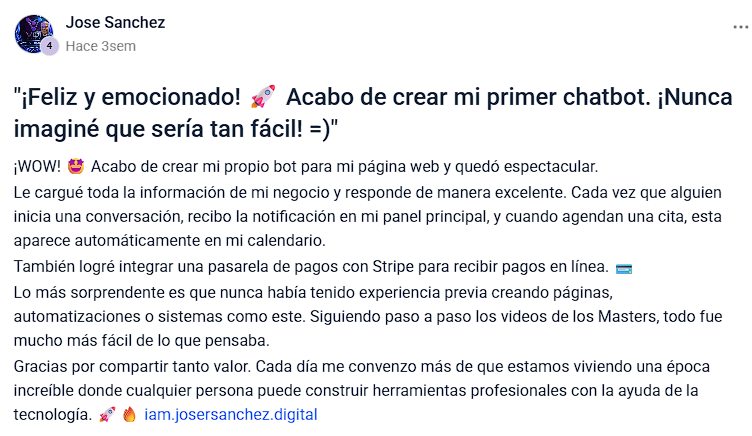 Testimonio de Óscar Moreno