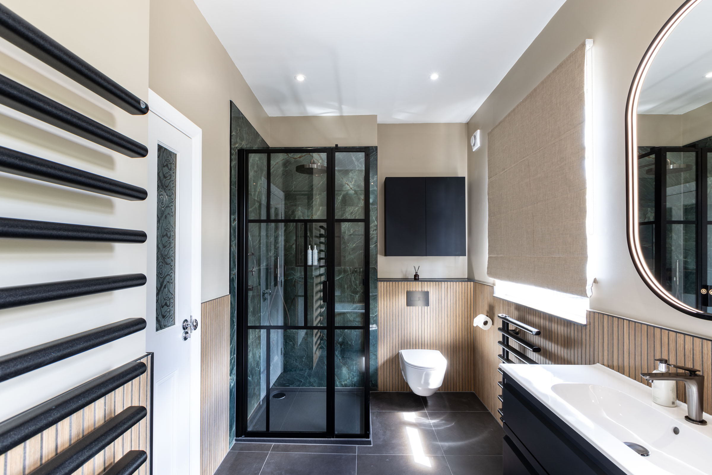 Bathroom tiling detail