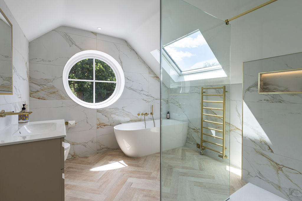 Bathroom after renovation