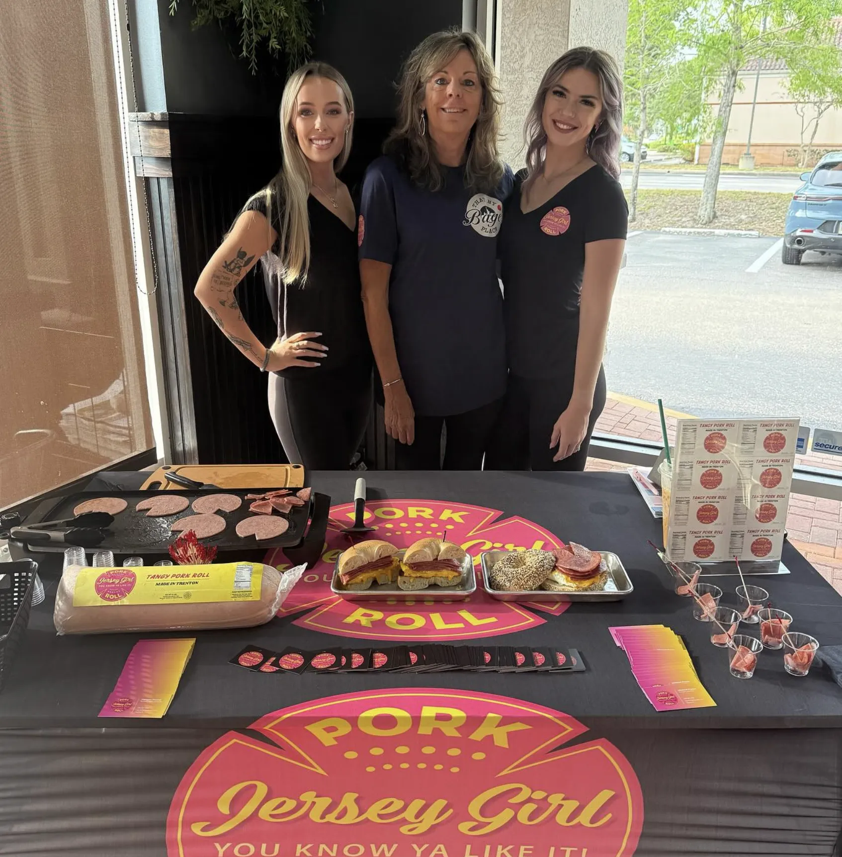 Jersey Girl food and packaging