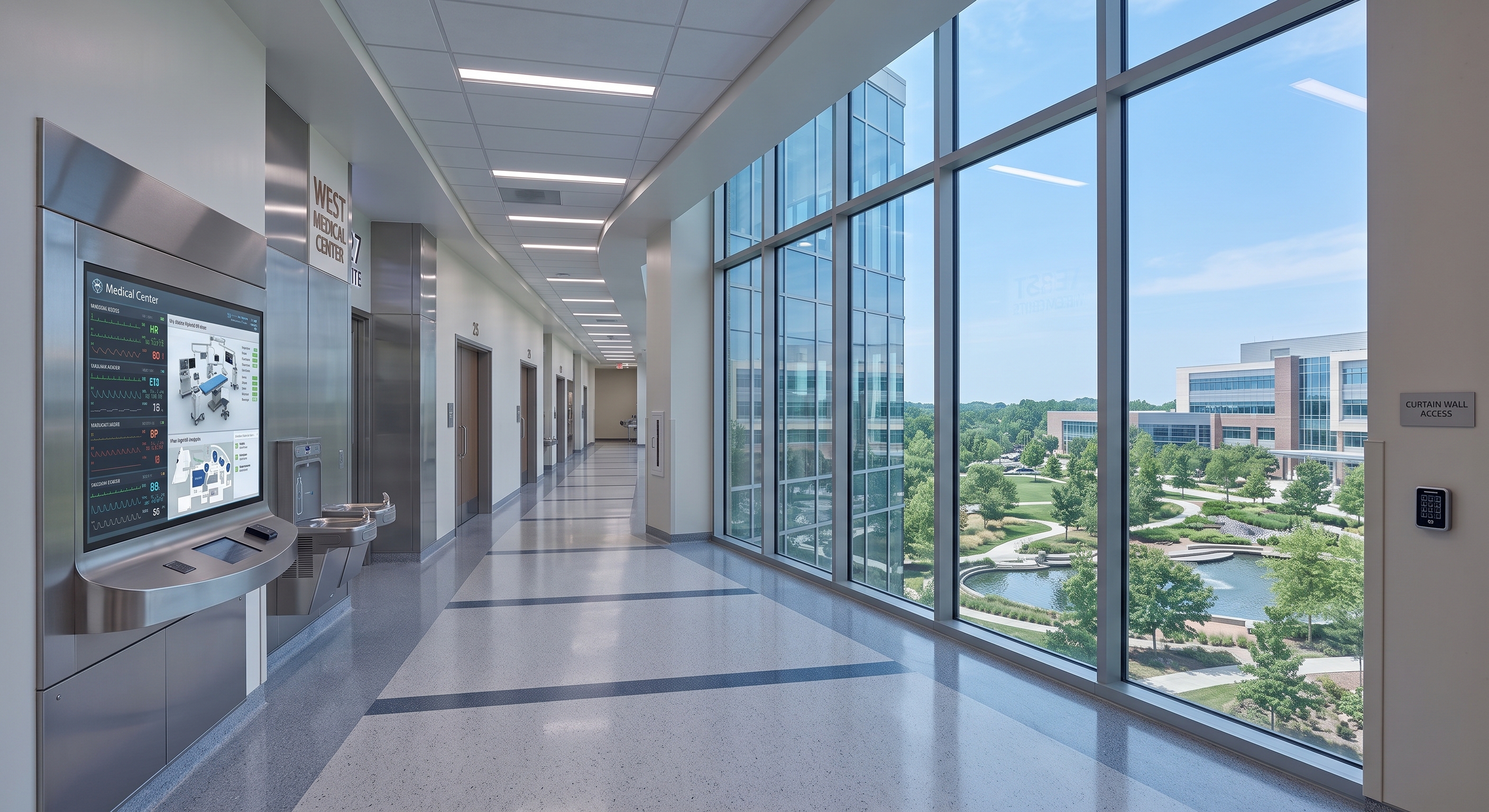 Hospital corridor