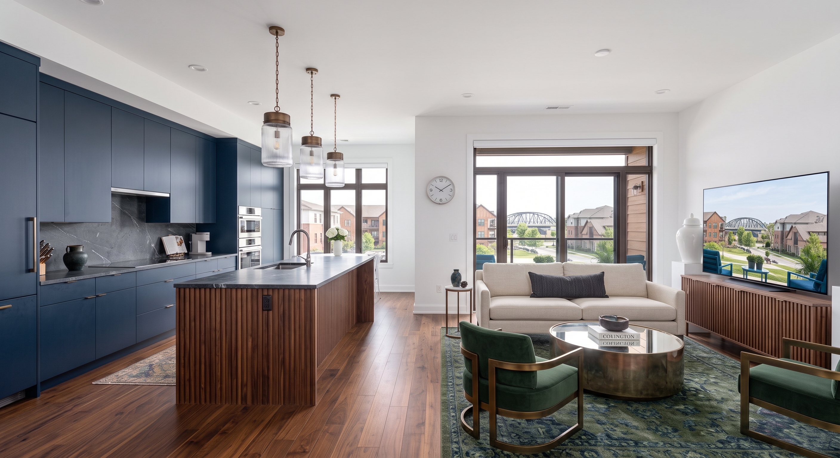 Renovated apartment interior