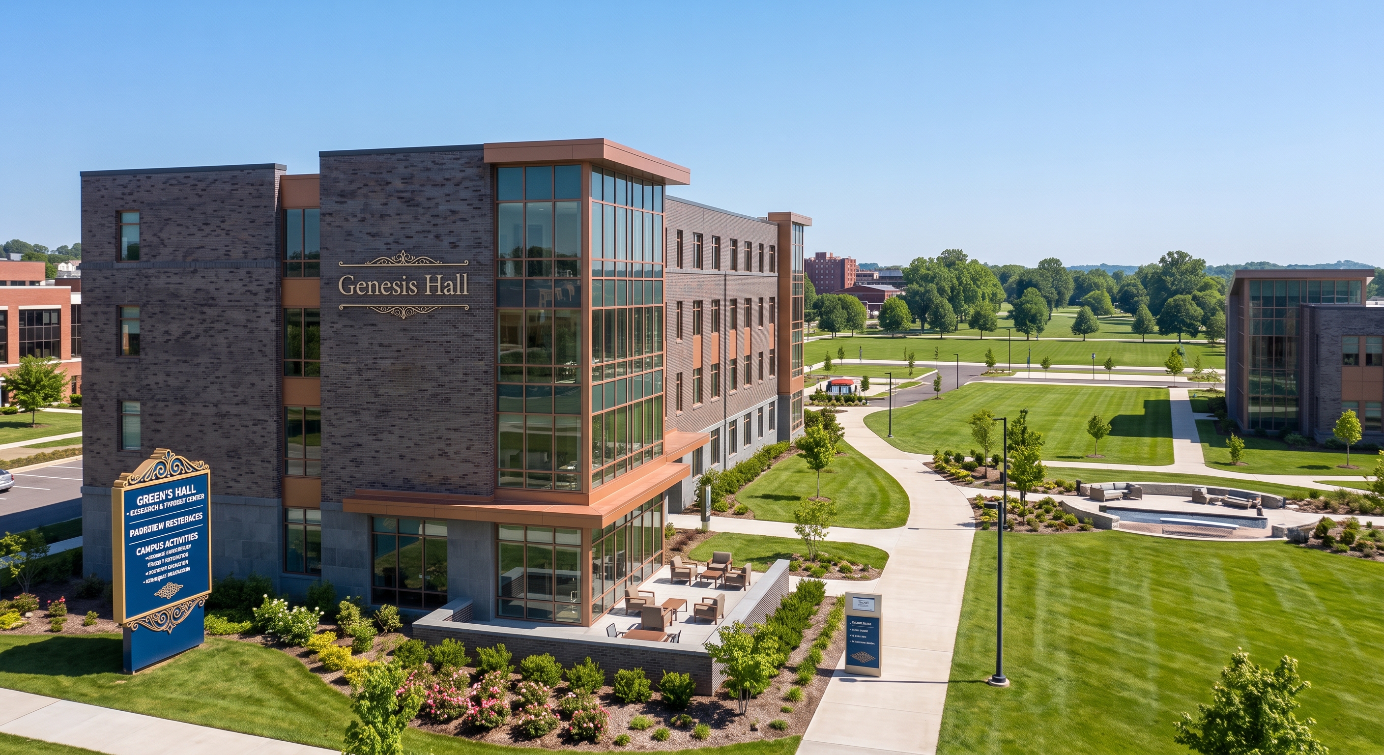 Institutional residential building
