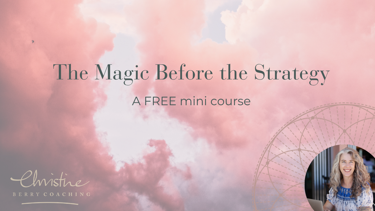 The Magic Before the Strategy