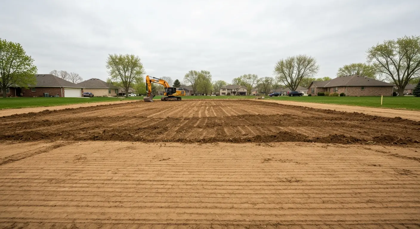 Lot clearing and debris removal