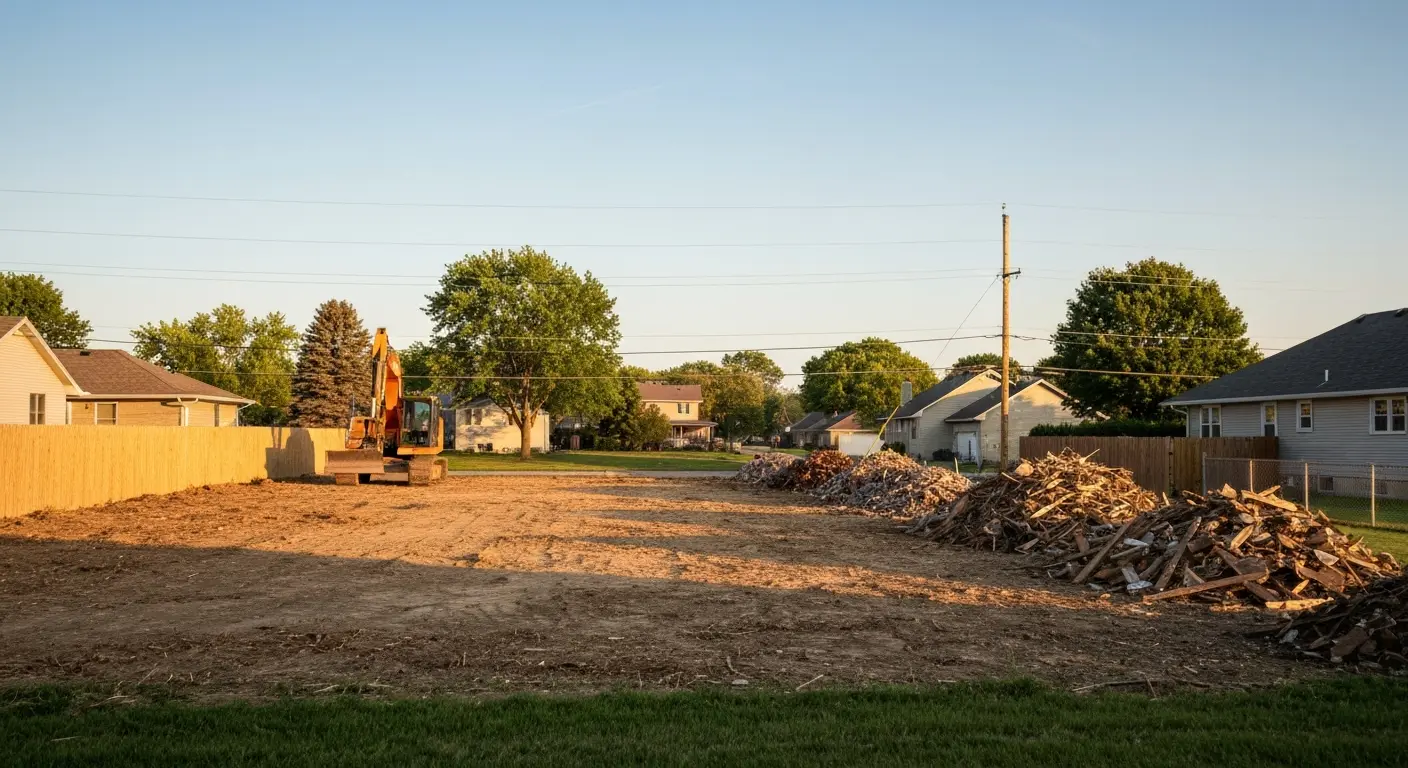 Lot clearing services