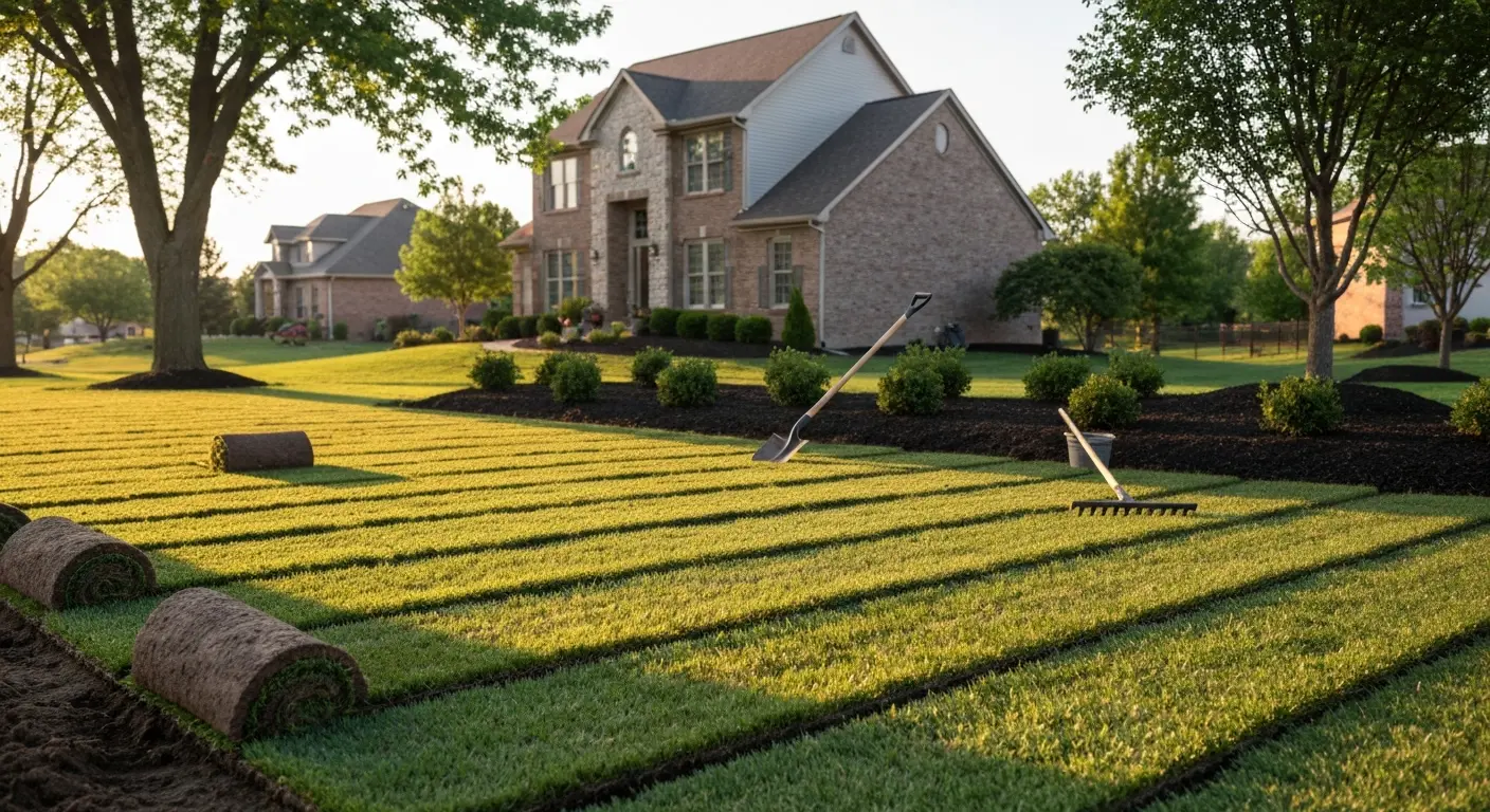 Landscape installation project