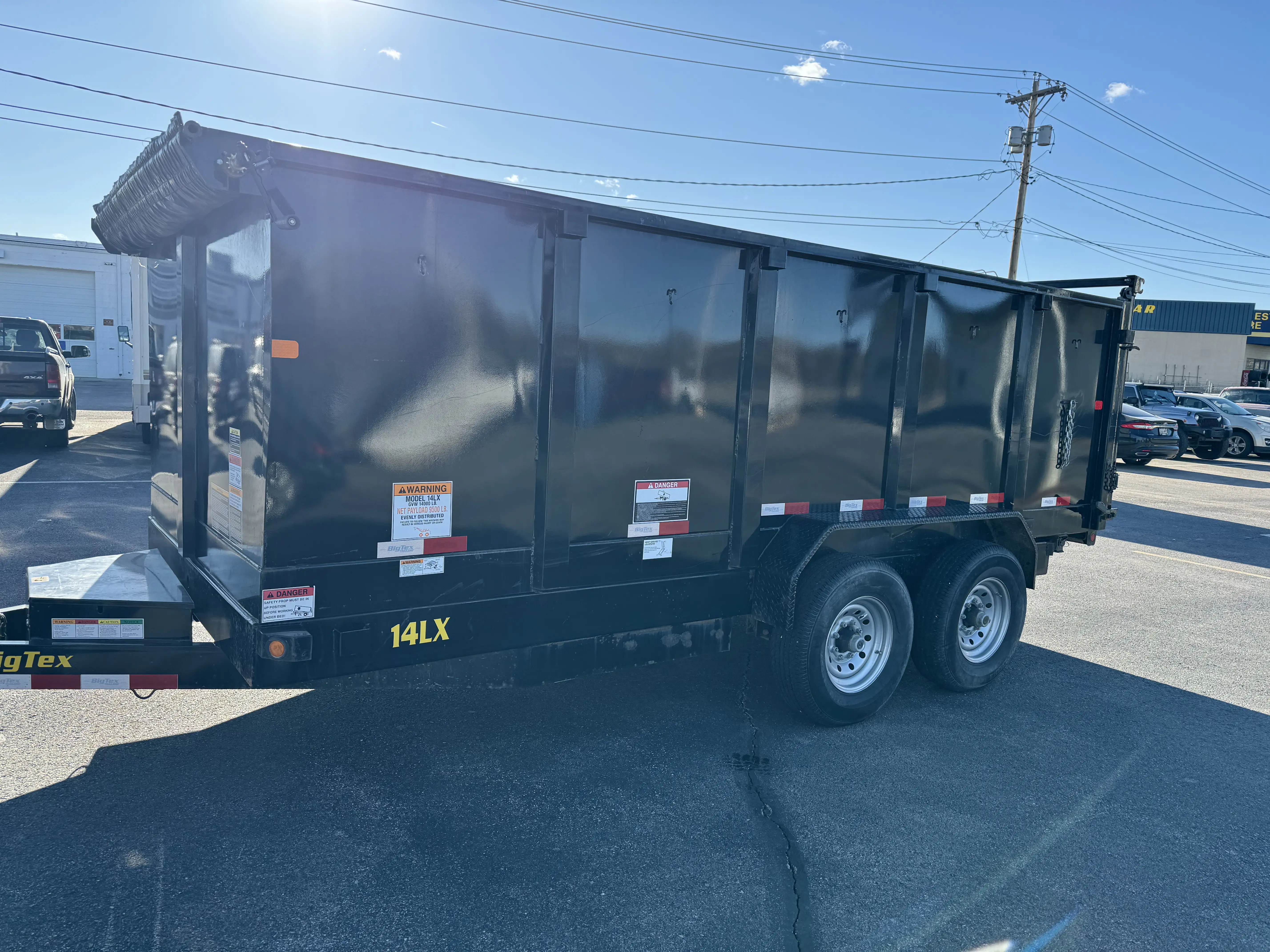 Dump Trailers rental from Black Hills Trailer Rentals in Sturgis, SD