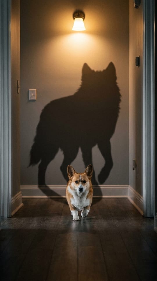 Giant Wolf Shadow
