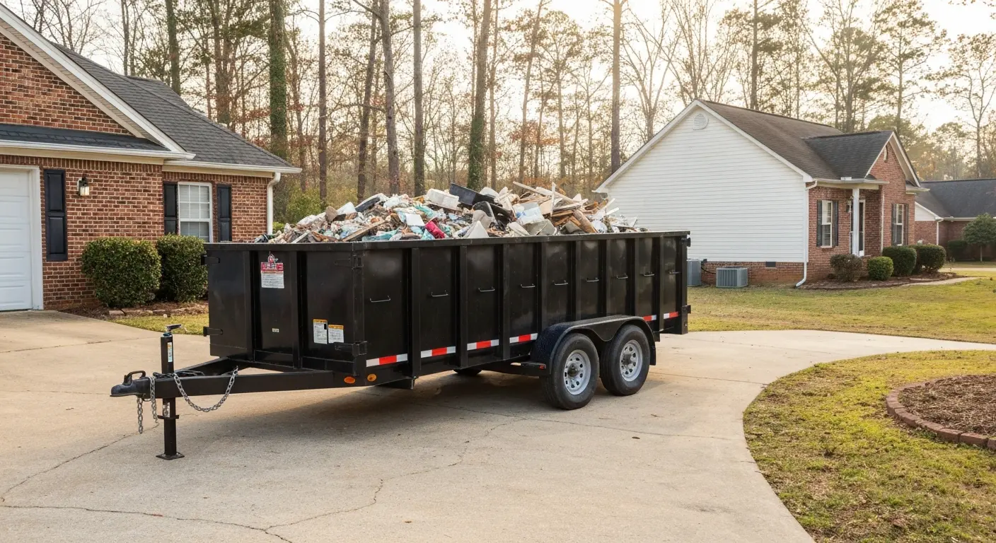 Dumpster trailer service in Statesville